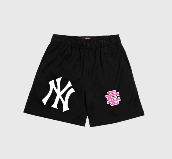 Eric Emanuel EE Basic Short New York Yankees MLB Grey Stripe